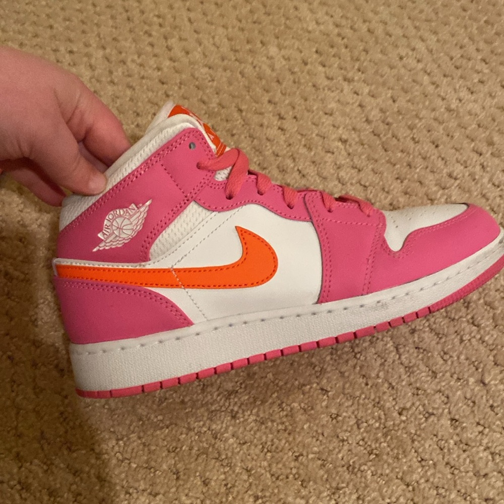 Nike Air Jordan 1 Pink and Orange!